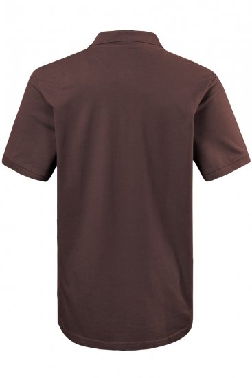JP1880 702560 Polo marškinėliai Mahagonio ruda - Polo marškinėliai - Polo marškinėliai - 2XL-8XL