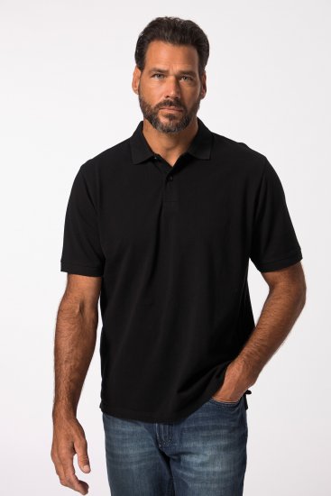 JP1880 702560 Medvilniniai polo marškinėliai Juodi - Polo marškinėliai - Polo marškinėliai - 2XL-8XL
