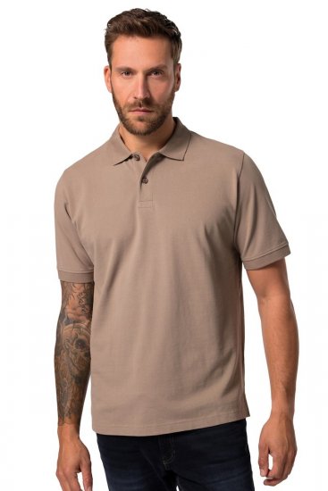 JP1880 702560 Polo marškinėliai Pilkai ruda - Polo marškinėliai - Polo marškinėliai - 2XL-8XL