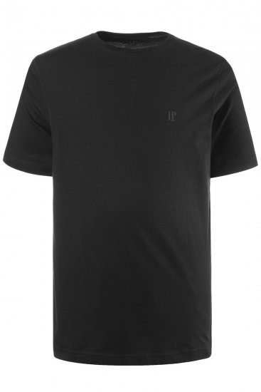 JP1880 702637 Marškinėliai apvalia apykakle 2 vnt. Juoda - Marškinėliai - Marškinėliai - 2XL-14XL