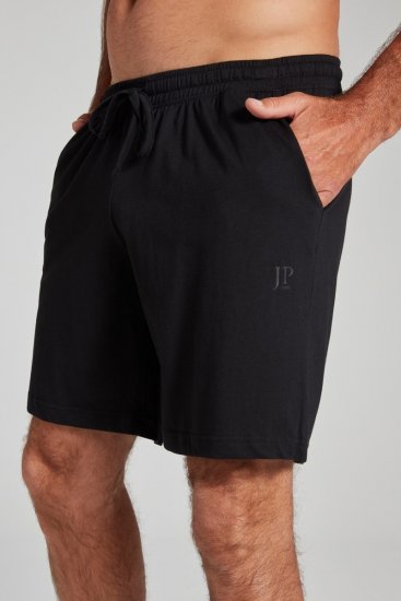 JP1880 Shorts Elastic Waistband Black - Laisvalaikio kelnės ir šortai - Laisvalaikio Kelnės ir Šortai - 2XL-12XL
