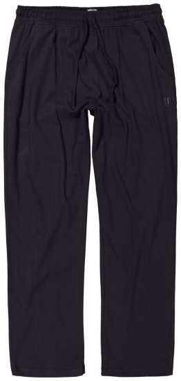 JP1880 708406 Pižamos kelnės Juoda - Apatinis trikotažas ir plaukimo apranga - Apatinis trikotažas - 2XL-8XL