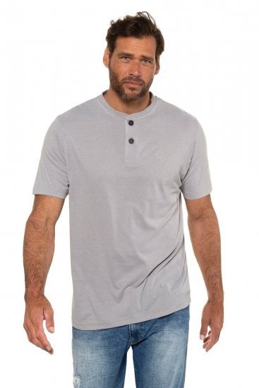 JP1880 708420 Henley marškinėliai 2 vnt. Pilka melanžinė - Marškinėliai - Marškinėliai - 2XL-14XL