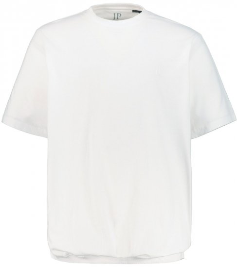 JP1880 712616 Marškinėliai su pilvo kirpimu Balta - Marškinėliai - Marškinėliai - 2XL-14XL