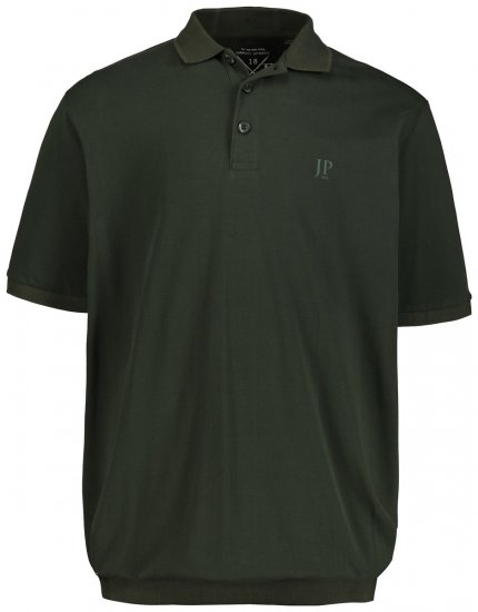 JP1880 712617 Polo marškinėliai su pilvo kirpimu Tamsiai alyvuogių - Polo marškinėliai - Polo marškinėliai - 2XL-8XL