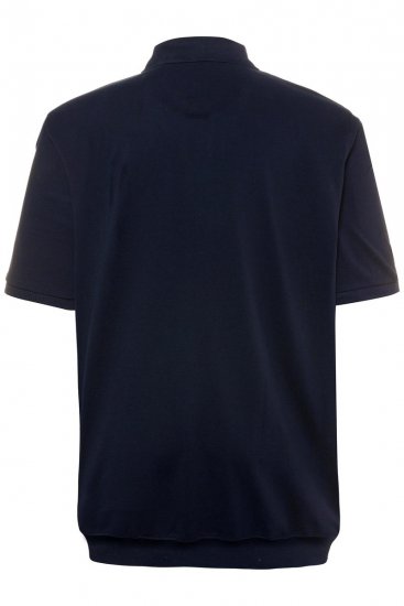 JP1880 712617 Polo marškinėliai su pilvo kirpimu Tamsiai mėlyna - Polo marškinėliai - Polo marškinėliai - 2XL-8XL