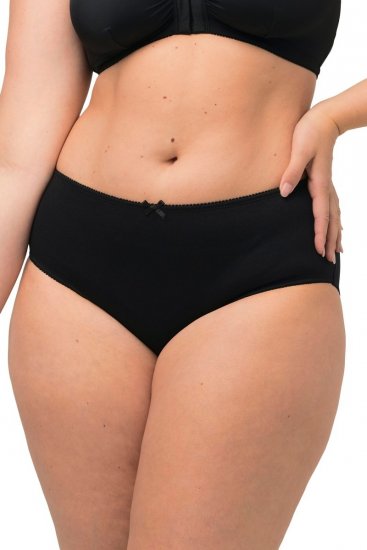 Ulla Popken 712882 Kelnaitės 2 vnt. Juoda - Kelnaitės - 