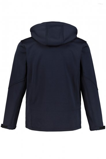 JP1880 Jacket Fleece Lined Softshell Navy - Didelės vyriškos striukės - Didelės vyriškos striukės