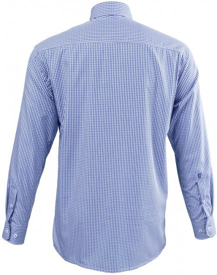 JP1880 722859 Languoti marškiniai ilgomis rankovėmis Šviesiai mėlyna - Marškiniai - Marškiniai - 2XL-8XL