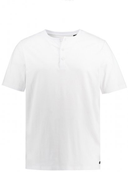 JP1880 726695 Henley marškinėliai Balta - Marškinėliai - Marškinėliai - 2XL-14XL