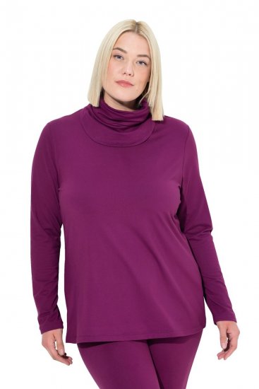 Ulla Popken 751623 Greitai džiūstantys slidinėjimo marškinėliai Rožinė - Slidinėjimo apranga - 