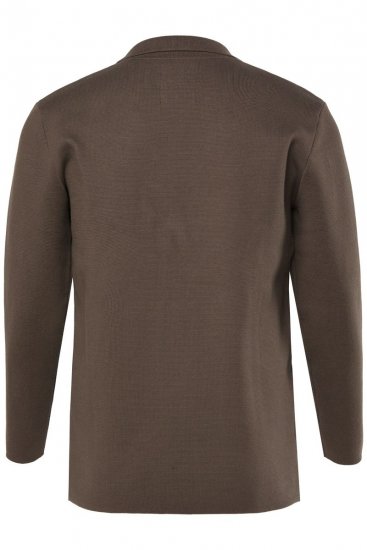 JP1880 Milano Flexnamic Megztas švarkas Chaki ruda - Kostiumai ir švarkai - Didelio dydžio kostiumai ir švarkai