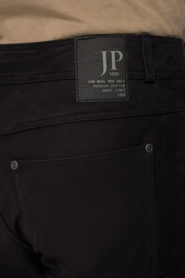 JP1880 Leather Pants Regular Fit Buffalo Nubuck Black - Džinsai ir kelnės - Džinsai ir Kelnės - W40-W70