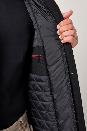 JP1880 Jacket Water-repellent Warm Black - Didelės vyriškos striukės - Didelės vyriškos striukės