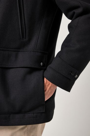 JP1880 Jacket Water-repellent Warm Black - Didelės vyriškos striukės - Didelės vyriškos striukės