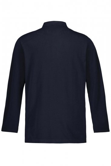 JP1880 799230 Polo marškinėliai ilgomis rankovėmis Tamsiai mėlyna - Polo marškinėliai - Polo marškinėliai - 2XL-8XL