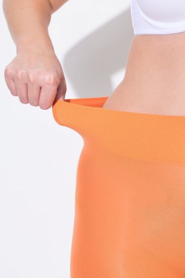 Ulla Popken 799278 Pėdkelnės 80 den Oranžinė - Pėdkelnės & kojinės - 