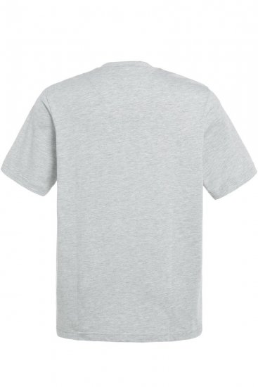 JP1880 799997 Marškinėliai su kišene ant krūtinės Pilka melanžinė - Marškinėliai - Marškinėliai - 2XL-14XL