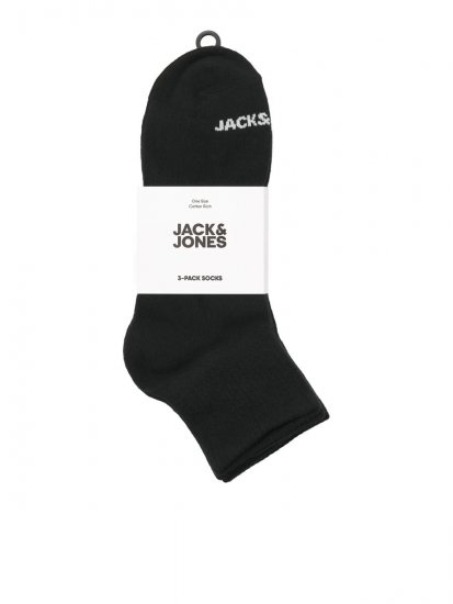 Jack & Jones Luca Teniso kojinės Juoda 3-pack - Apatinis trikotažas ir plaukimo apranga - Apatinis trikotažas - 2XL-8XL