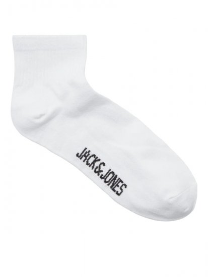 Jack & Jones Leon Teniso kojinės Balta 3-pack - Apatinis trikotažas ir plaukimo apranga - Apatinis trikotažas - 2XL-8XL