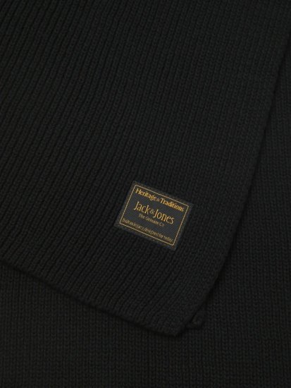 Jack & Jones Attitude Šalikas Juoda - Šalikai - 