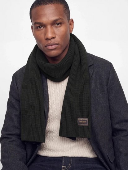 Jack & Jones Attitude Šalikas Juoda - Šalikai - 