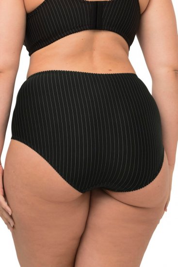 Ulla Popken 800279 Kelnaitės su juostelėmis 2 vnt. Juoda - Kelnaitės - 