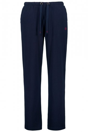 JP1880 Two-piece Pyjamas Long Sleeve and Long Trousers Navy - Apatinis trikotažas ir plaukimo apranga - Apatinis trikotažas - 2XL-8XL
