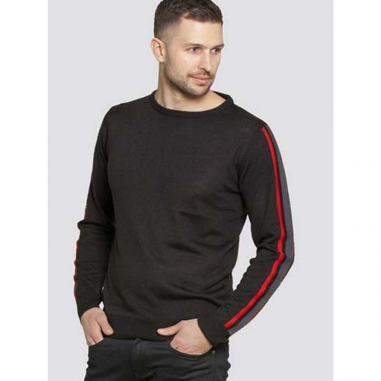 D555 Orlando Sweater Black - Megztiniai ir džemperiai - Megztiniai ir Džemperiai - 2XL-14XL