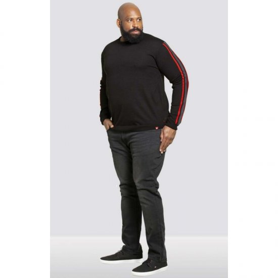 D555 Orlando Sweater Black - Megztiniai ir džemperiai - Megztiniai ir Džemperiai - 2XL-14XL