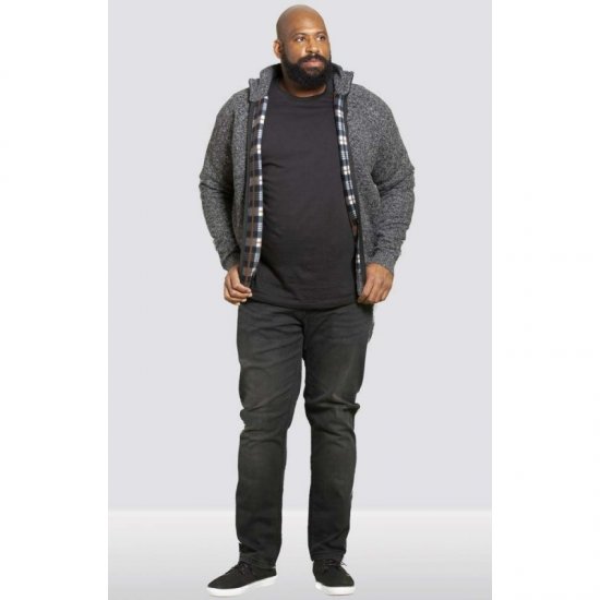 D555 Braxton Sweater Charcoal - Megztiniai ir džemperiai - Megztiniai ir Džemperiai - 2XL-14XL