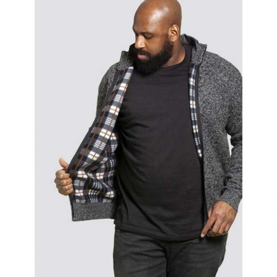 D555 Braxton Sweater Charcoal - Megztiniai ir džemperiai - Megztiniai ir Džemperiai - 2XL-14XL