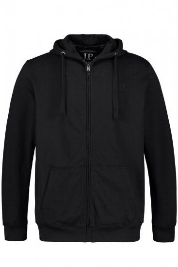 JP1880 802934 Sportinis kostiumas su striuke su gobtuvu ir kelnėmis Juoda TALL - TALL treningai - 