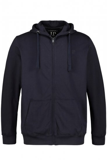 JP1880 802934 Sportinis kostiumas su striuke su gobtuvu ir kelnėmis Tamsiai mėlyna TALL - TALL treningai - 