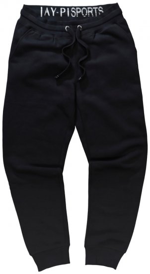 Jay-Pi 804175 Siauro kirpimo sportinės kelnės su šoninėmis kišenėmis Juoda - Laisvalaikio kelnės ir šortai - Laisvalaikio Kelnės ir Šortai - 2XL-12XL