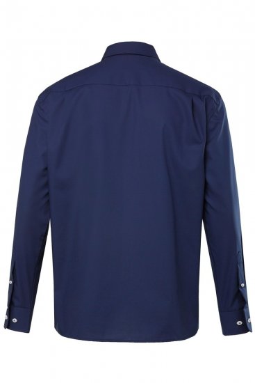 JP1880 Shirt Business Long Sleeve Navy - Marškiniai - Marškiniai - 2XL-8XL