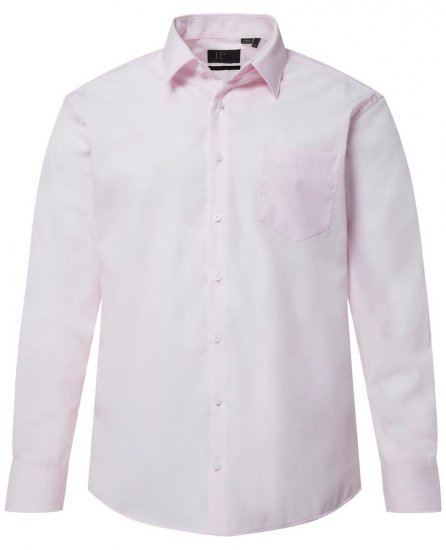 JP1880 Shirt Business Long Sleeve Pink - Marškiniai - Marškiniai - 2XL-8XL
