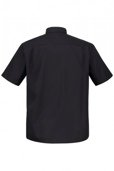 JP1880 804891 Marškiniai trumpomis rankovėmis Juoda - Marškiniai - Marškiniai - 2XL-8XL
