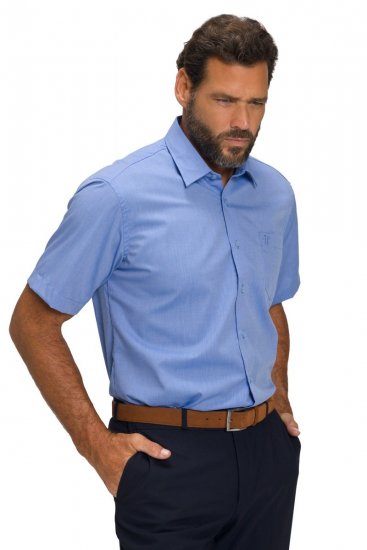 JP1880 804891 Marškiniai trumpomis rankovėmis Šviesiai mėlyna - Marškiniai - Marškiniai - 2XL-8XL