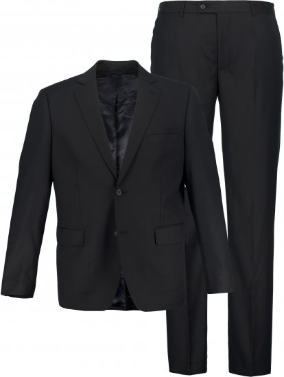JP1880 Kelto Flexnamic Business Suit Black - Kostiumai ir švarkai - Didelio dydžio kostiumai ir švarkai