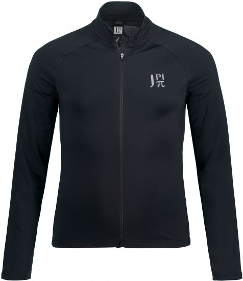 JP1880 Jay-Pi Long Sleeve Cycling Jacket Black - Sportiniai drabuziai & Outdoor - Dideliu dydziu sportiniai drabuziai vyrams