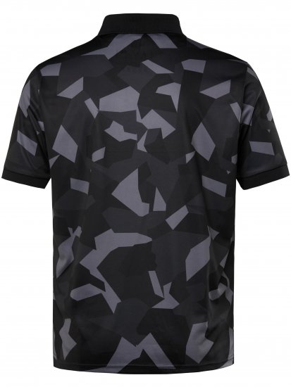 Jay-Pi QuickDry Golf Polo Shirt Camouflage Black - Sportiniai drabuziai & outdoor - Dideliu dydziu sportiniai drabuziai vyrams