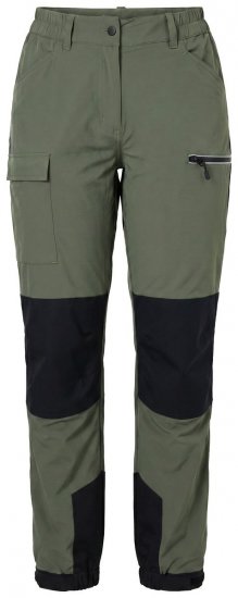 Ulla Popken 807803 HYPRAR žygio kelnės su atšvaitais Alyvuogių žalia - Outdoor - 