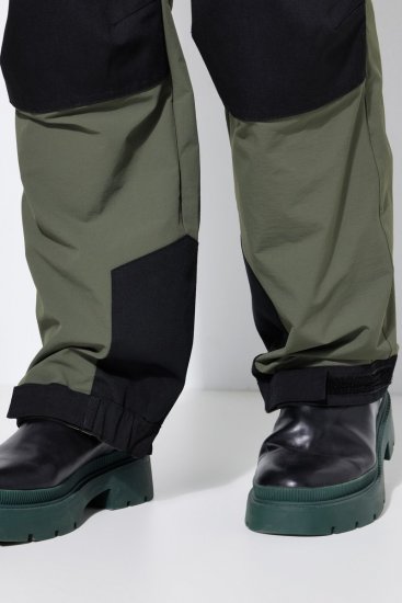 Ulla Popken 807803 HYPRAR žygio kelnės su atšvaitais Alyvuogių žalia - Outdoor - 