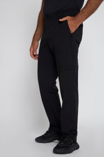 JP1880 Jay-Pi Flexnamic QuickDry Trekking Pants Black - Sportiniai drabuziai & outdoor - Dideliu dydziu sportiniai drabuziai vyrams