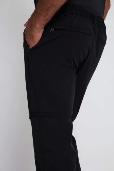 JP1880 Jay-Pi Flexnamic QuickDry Trekking Pants Black - Sportiniai drabuziai & outdoor - Dideliu dydziu sportiniai drabuziai vyrams