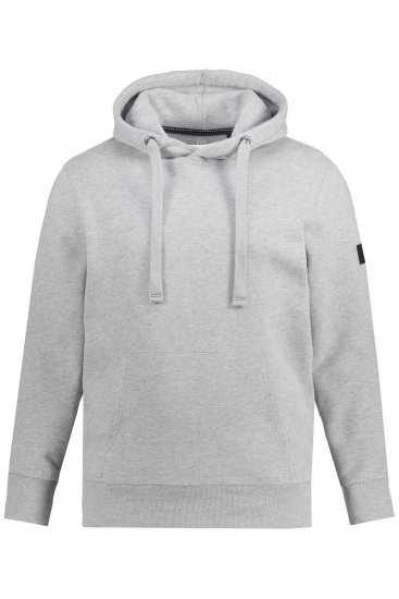 JAY-PI Hoodie with Soft Brushed Interior Grey - Megztiniai ir džemperiai - Megztiniai ir Džemperiai - 2XL-14XL