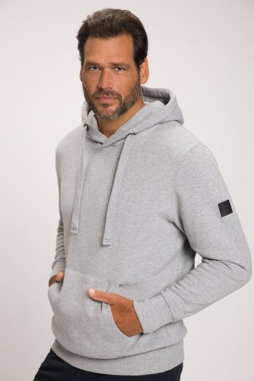 JAY-PI Hoodie with Soft Brushed Interior Grey - Megztiniai ir džemperiai - Megztiniai ir Džemperiai - 2XL-14XL