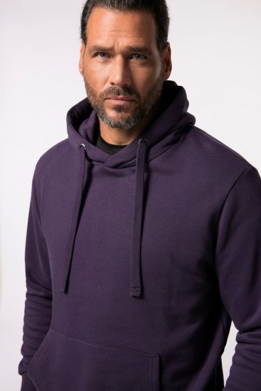 JAY-PI Hoodie with Soft Brushed Interior Purple - Megztiniai ir džemperiai - Megztiniai ir Džemperiai - 2XL-14XL