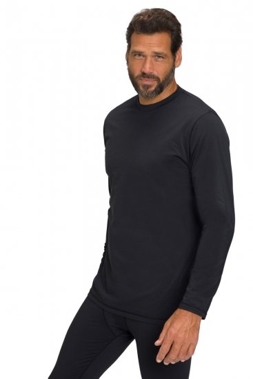 Jay-Pi 811837 Funkciniai marškinėliai ilgomis rankovėmis Juoda - Apatinis trikotažas ir plaukimo apranga - Apatinis trikotažas - 2XL-8XL